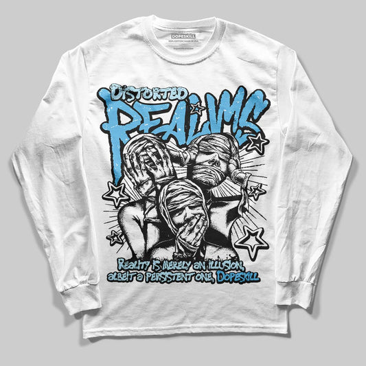 Legend Blue 11s DopeSkill Long Sleeve T-Shirt Distorted Realms Graphic