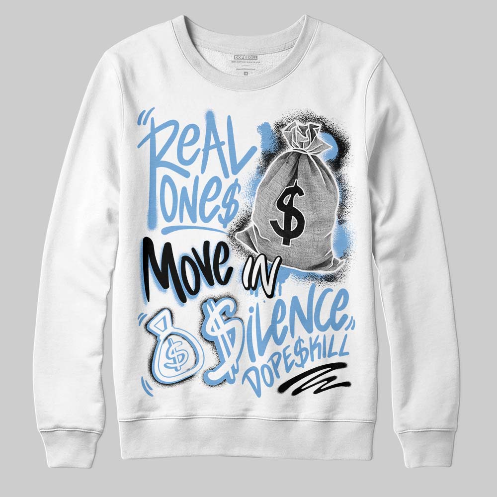 Melo 12s DopeSkill Sweatshirt Real Ones Move In Silence Graphic