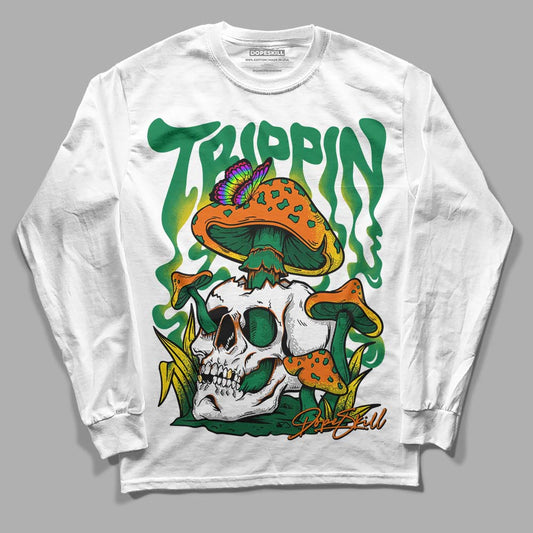 Green Collection DopeSkill Long Sleeve T-Shirt Trippin Graphic