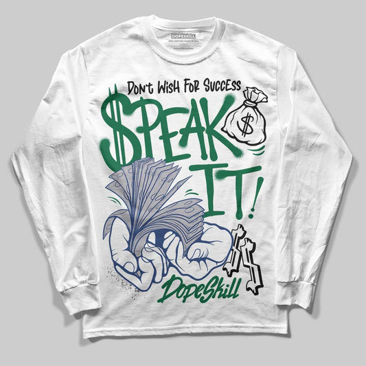 GT-2160 Shamrock Green DopeSkill Long Sleeve T-Shirt Speak It Graphic
