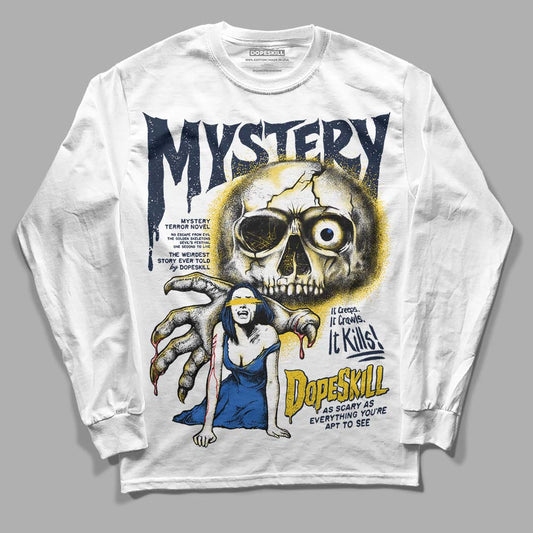 Michigan Dunks DopeSkill Long Sleeve T-Shirt Mystery Ghostly Grasp Graphic