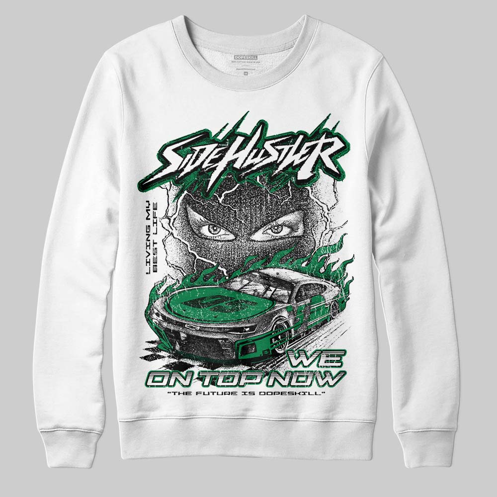 Green Collection DopeSkill Sweatshirt New Side Hustler Graphic