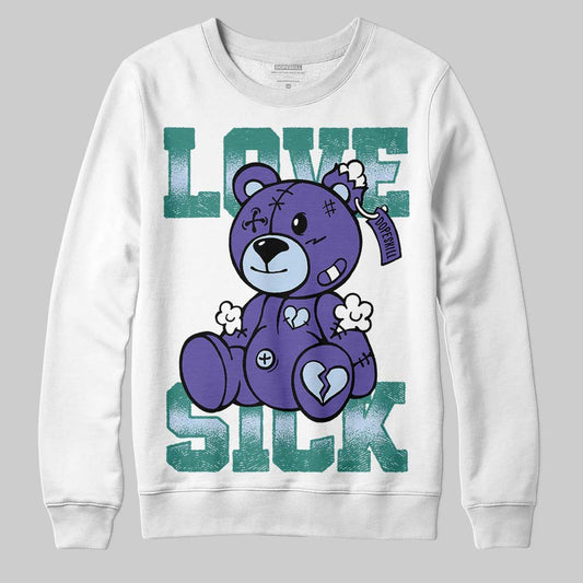 Grape 5s DopeSkill Sweatshirt Love Sick Graphic
