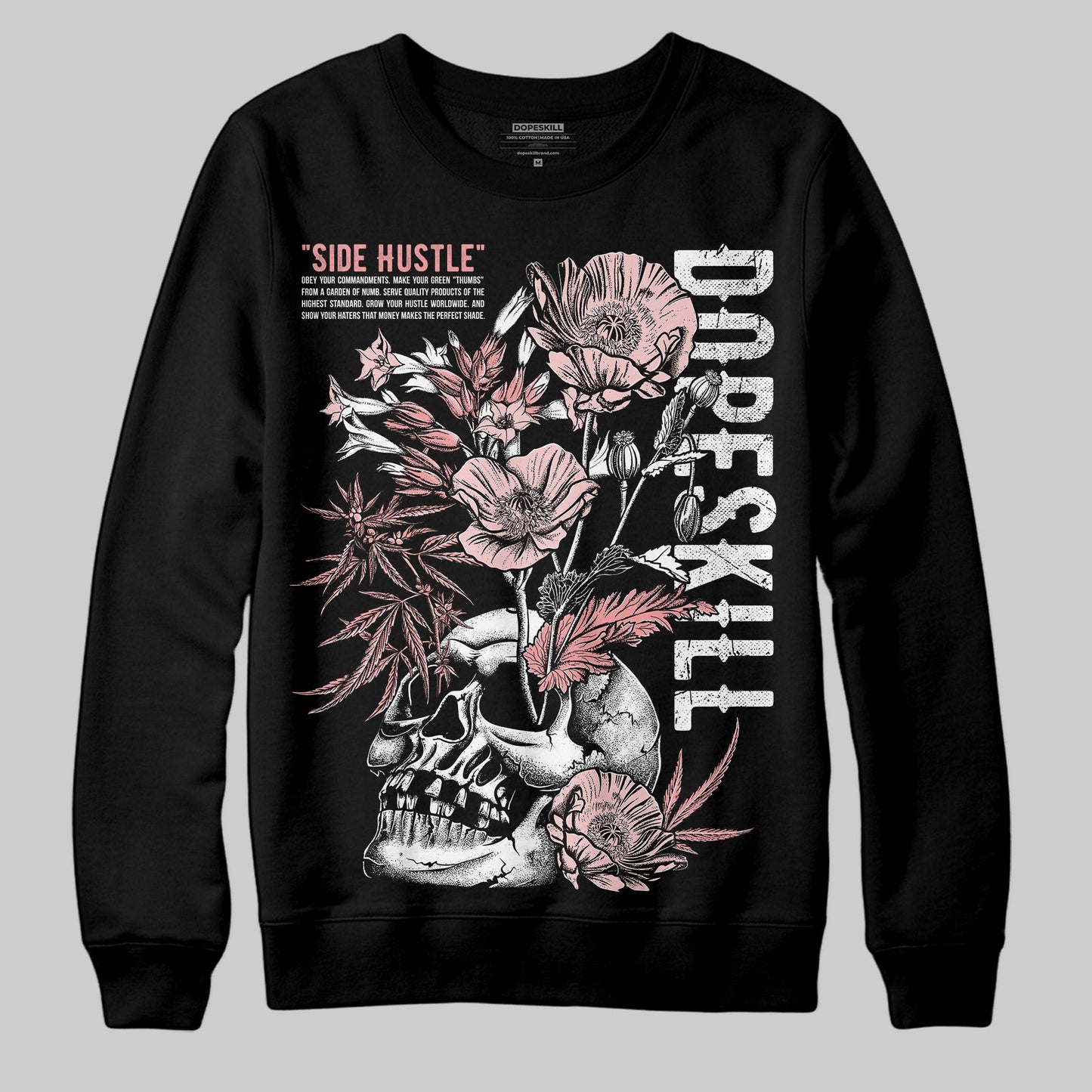 VALENTINE'S Day 3s DopeSkill Sweatshirt Side Hustle Graphic