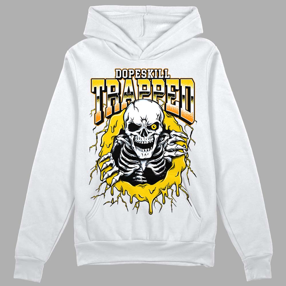 Yellow Ochre 6s DopeSkill Hoodie Sweatshirt Trapped Halloween Graphic