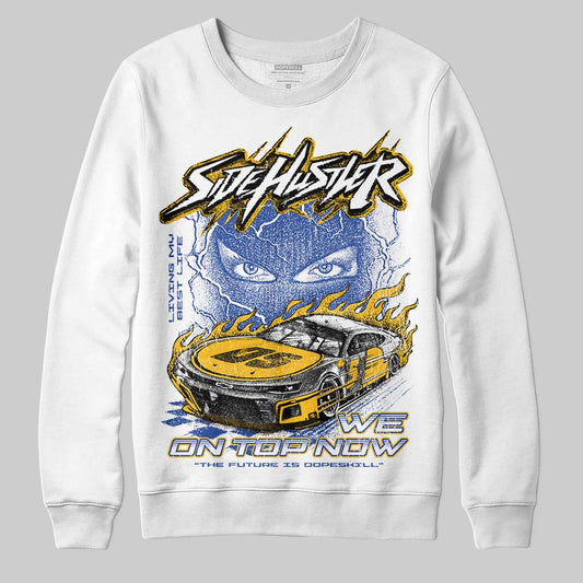 Royal Blue Collection DopeSkill Sweatshirt New Side Hustler Graphic