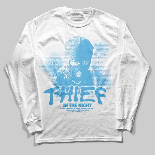 Legend Blue 11s DopeSkill Long Sleeve T-Shirt Thief In The Night Graphic