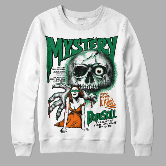 Green Collection DopeSkill Sweatshirt Mystery Ghostly Grasp Graphic