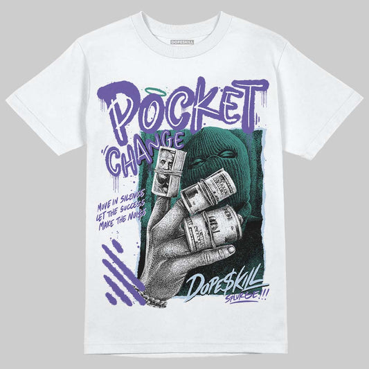 Grape 5s DopeSkill T-Shirt Pocket Change Graphic