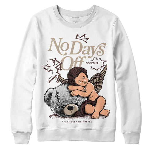 Latte 1s DopeSkill Sweatshirt New No Days Off Graphic