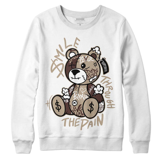 Latte 1s DopeSkill Sweatshirt Smile Through The Pain Graphic