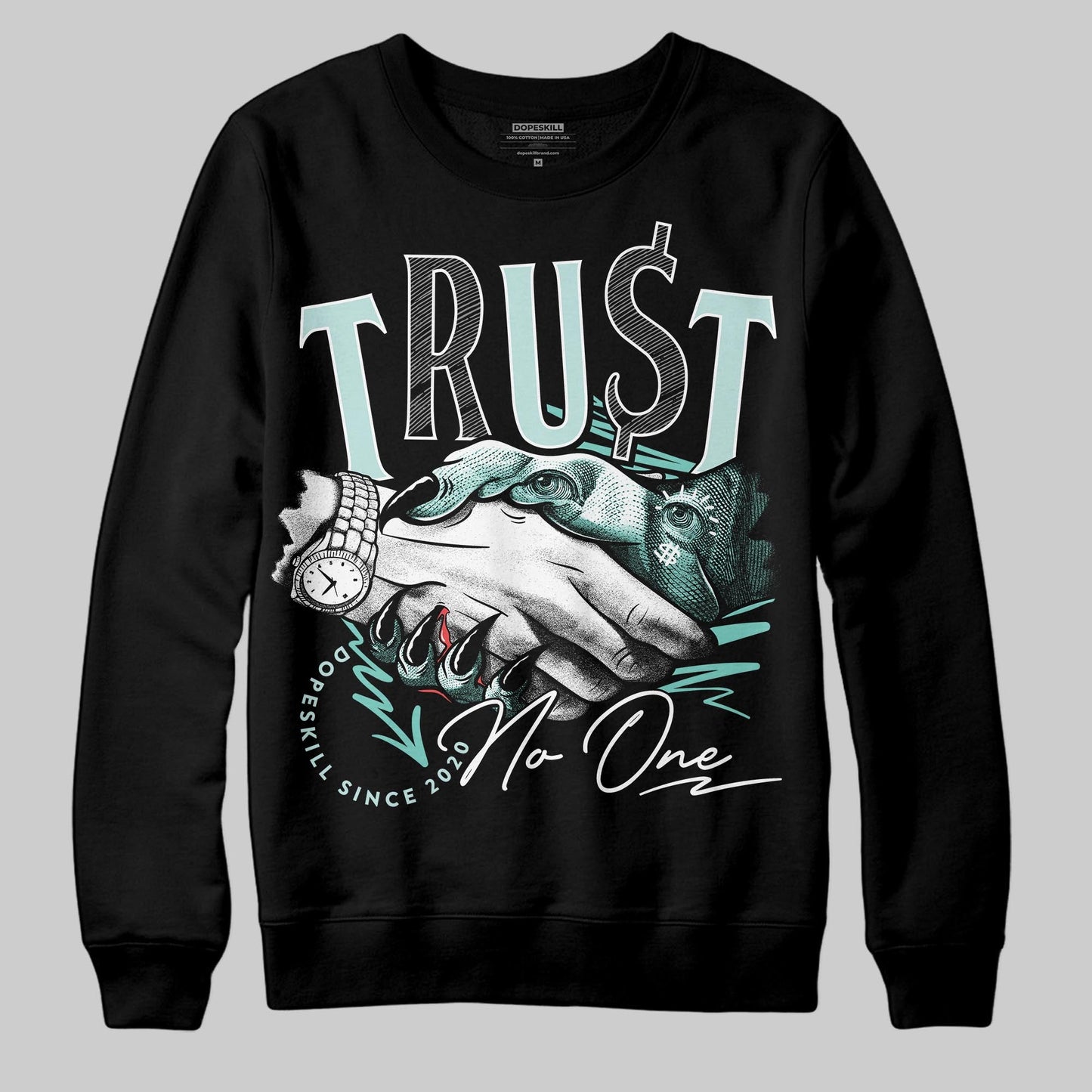 Igloo 11s DopeSkill Sweatshirt Trust No One Graphic