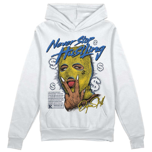 Michigan Dunks DopeSkill Hoodie Sweatshirt Never Stop Hustling Graphic