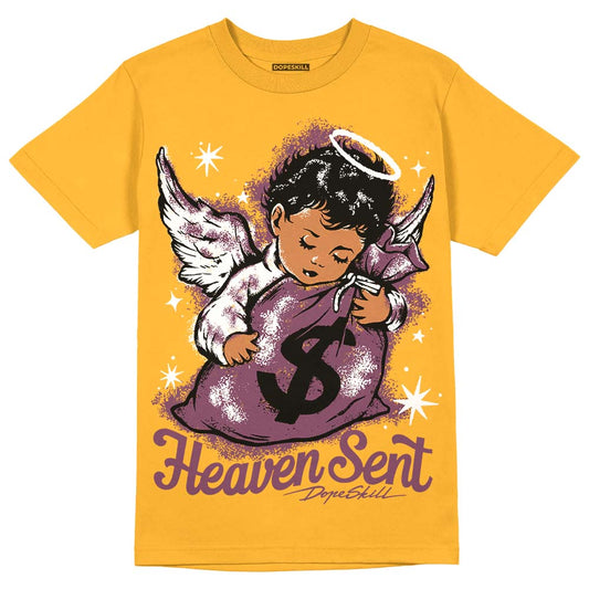Brotherhood 1s High OG DopeSkill University Gold T-shirt Heaven Sent Graphic