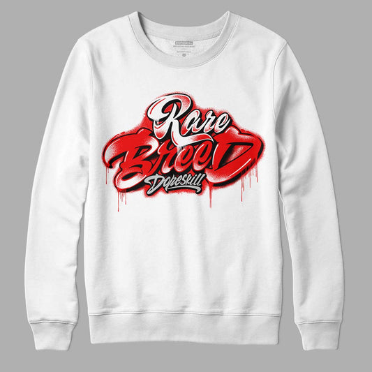 Cherry 12s DopeSkill Sweatshirt Rare Breed Type Graphic