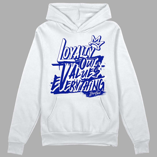 Racer Blue White Dunk Low DopeSkill Hoodie Sweatshirt LOVE Graphic