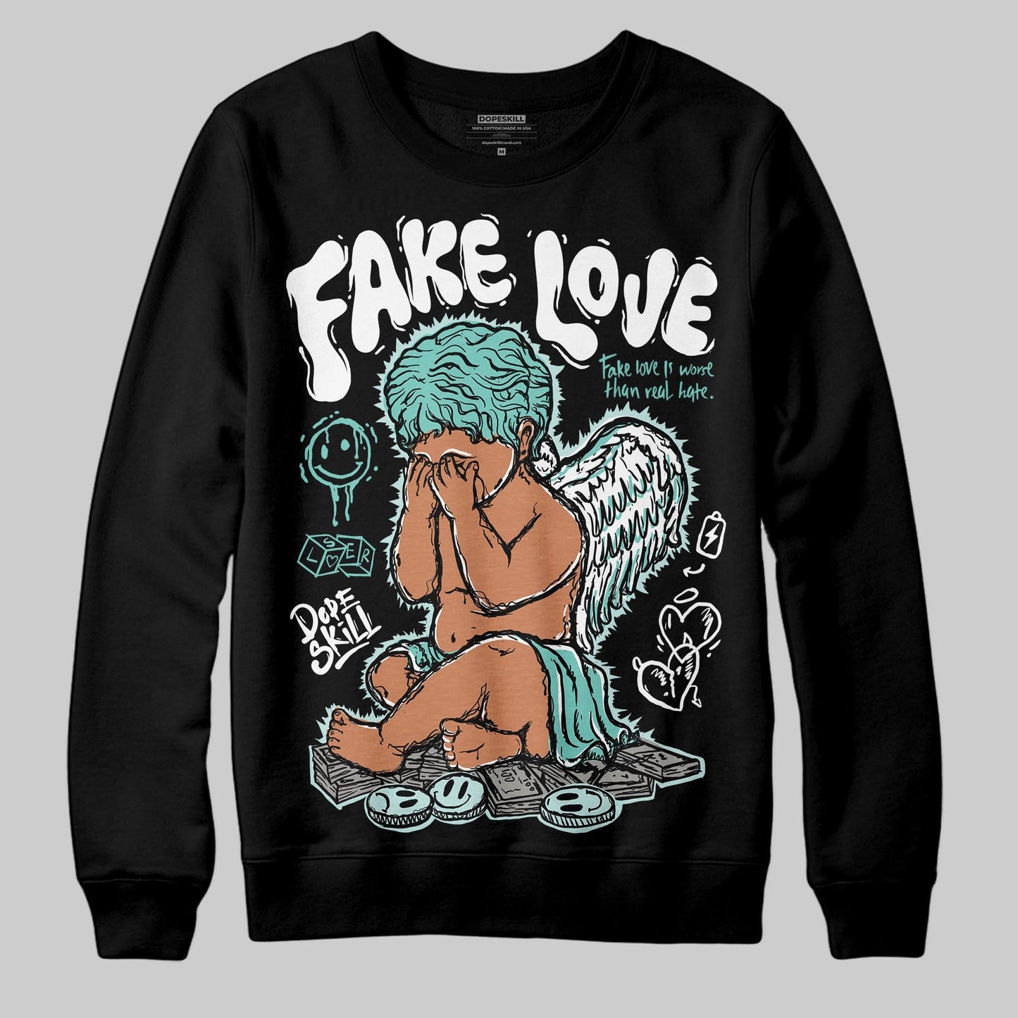 Igloo 11s DopeSkill Sweatshirt False Love Graphic