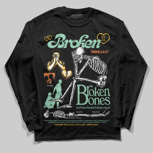 SB Dunk “Rodeo” DopeSkill Long Sleeve T-Shirt Broken Bones Graphic
