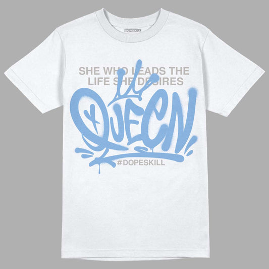 University Blue 5s DopeSkill T-Shirt Queen Graphic