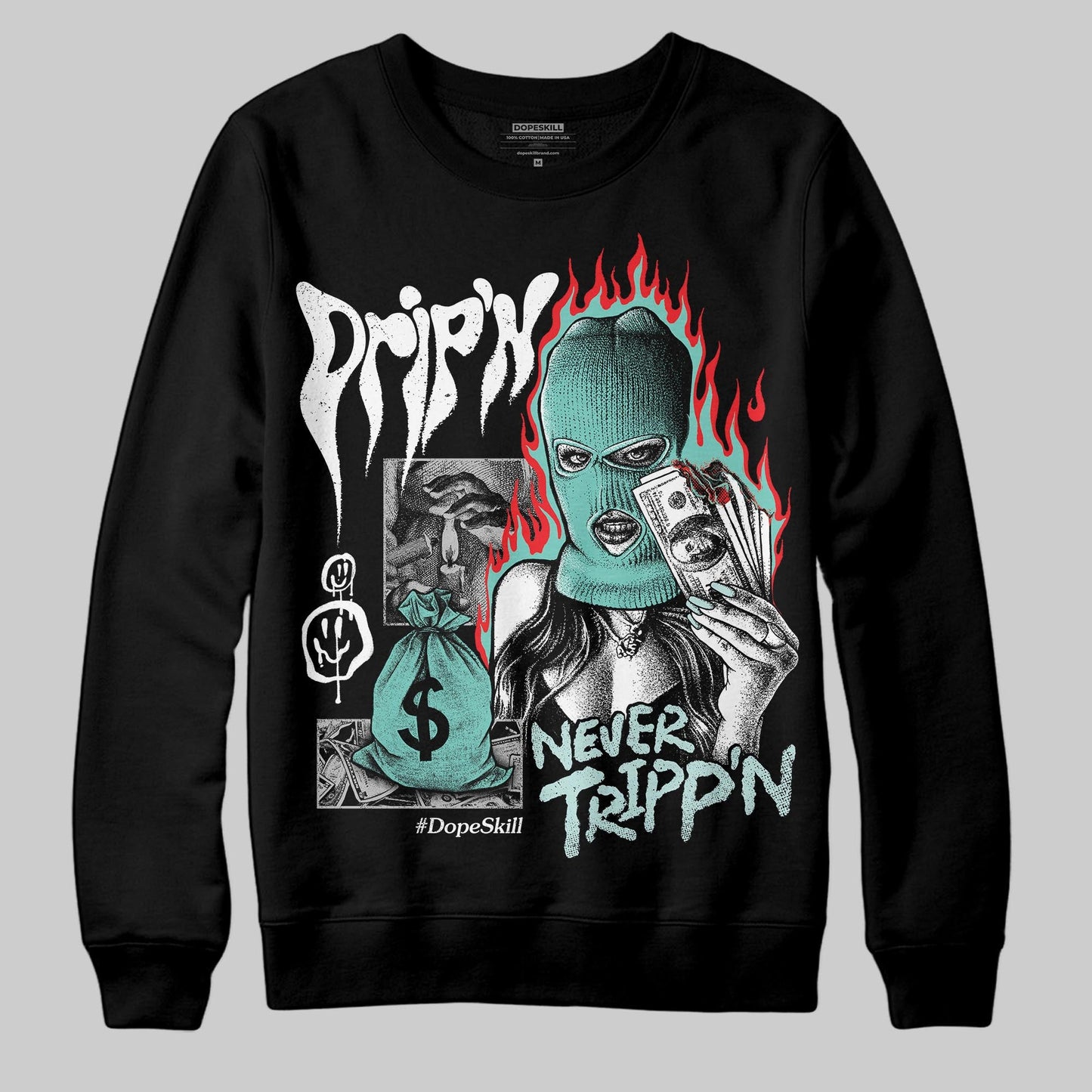 Igloo 11s DopeSkill Sweatshirt Drip'n Never Tripp'n Graphic