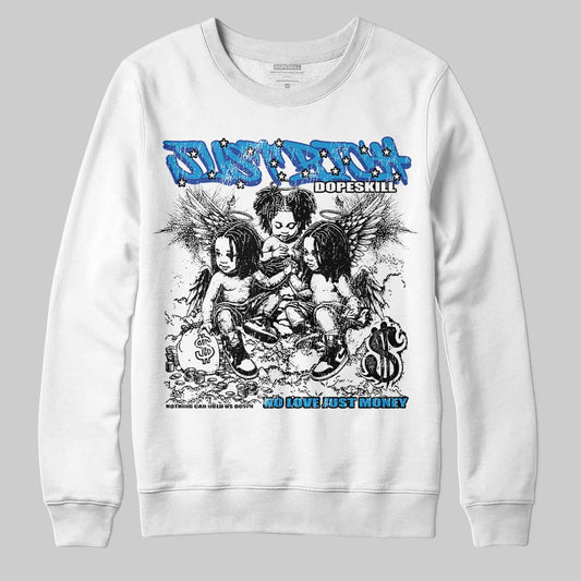 Royal Blue Collection DopeSkill Sweatshirt Just Rich Graphic