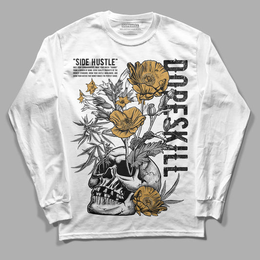 Gratitude 11s DopeSkill Long Sleeve T-Shirt Side Hustle Graphic