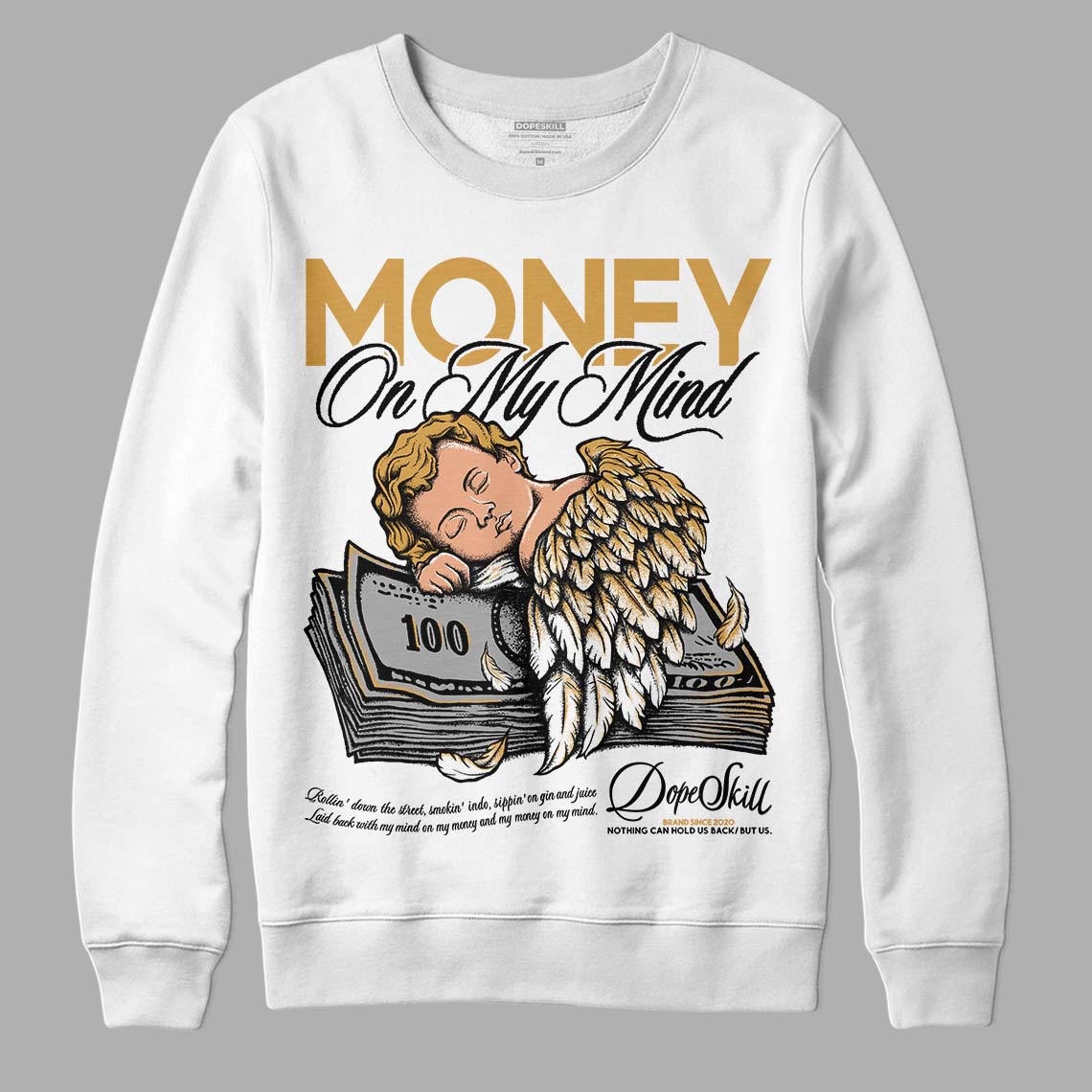 Gratitude 11s DopeSkill Sweatshirt MOMM Graphic