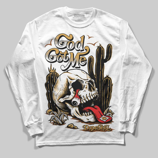 Gratitude 11s DopeSkill Long Sleeve T-Shirt God Got Me Graphic
