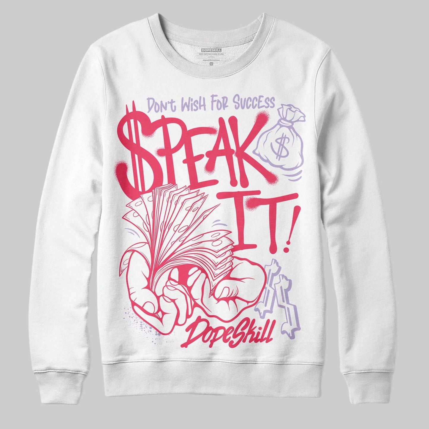 Peanut Butter Jelly 5s DopeSkill Sweatshirt Speak It Graphic