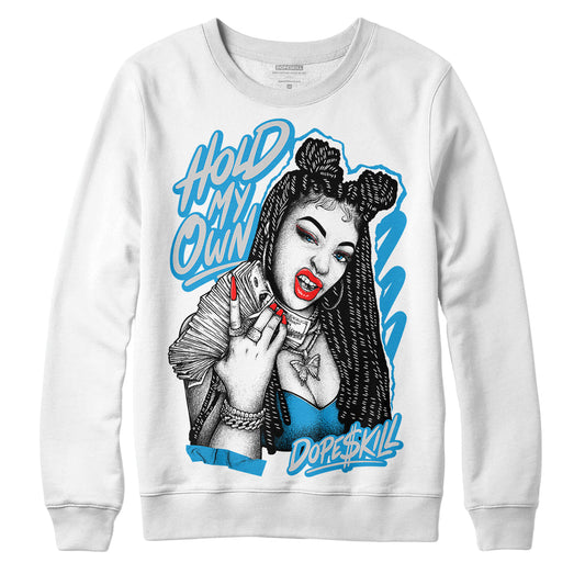 Military Blue 4s DopeSkill Sweatshirt New H.M.O Graphic