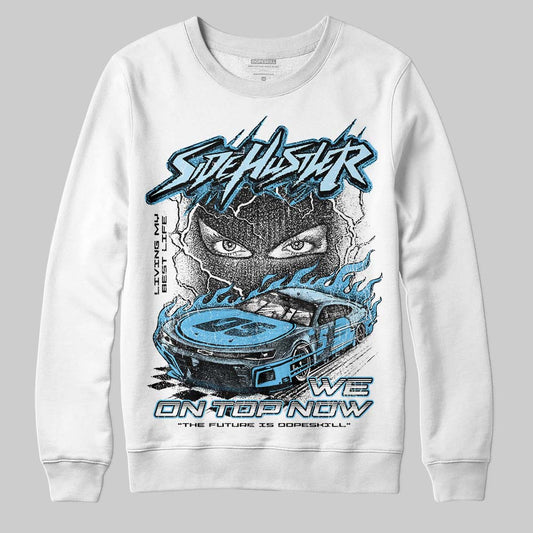 Legend Blue 11s DopeSkill Sweatshirt New Side Hustler Graphic