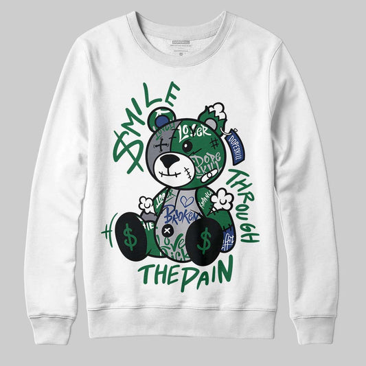 GT-2160 Shamrock Green DopeSkill Sweatshirt Smile Through The Pain Graphic