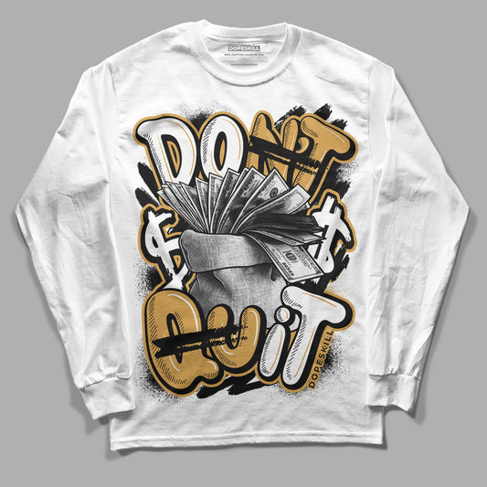 Gratitude 11s DopeSkill Long Sleeve T-Shirt Don't Quit Graphic