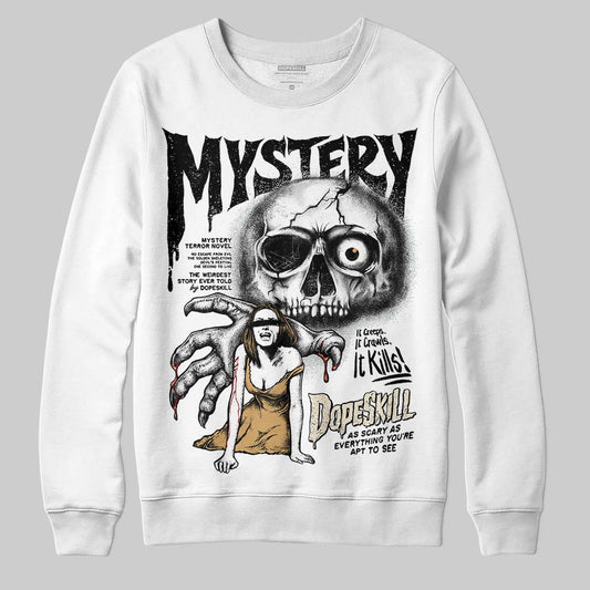 Reverse Metallic 5s DopeSkill Sweatshirt Mystery Ghostly Grasp Graphic