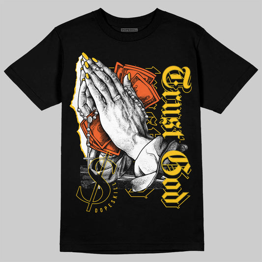 Yellow Collection DopeSkill T-Shirt Trust God Graphic