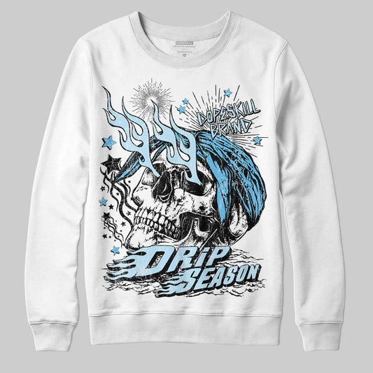 Legend Blue 11s DopeSkill Sweatshirt Drip Season Graphic