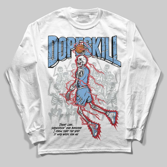 Melo 12s DopeSkill Long Sleeve T-Shirt Thunder Dunk Graphic