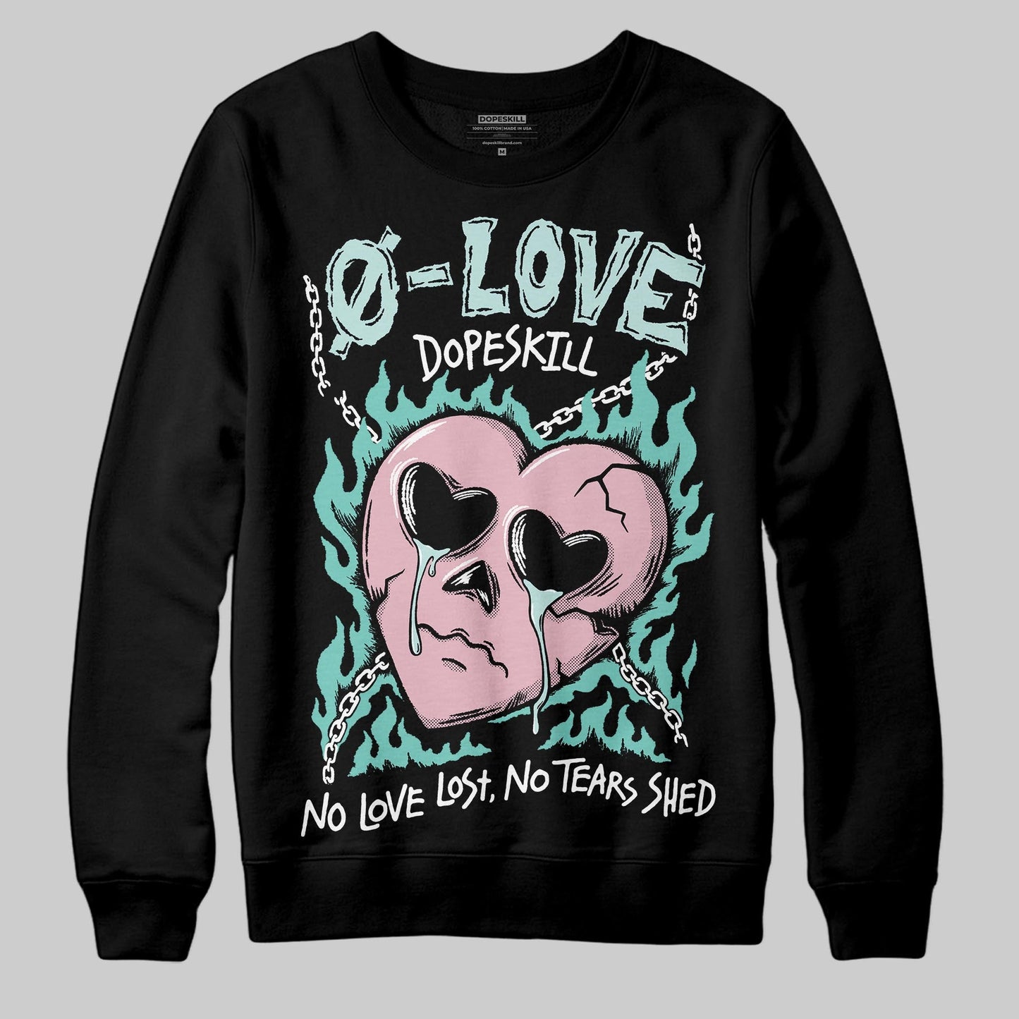 Igloo 11s DopeSkill Sweatshirt Crying Heart Graphic
