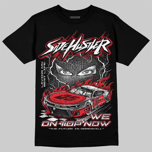 Black and White Collection DopeSkill T-Shirt New Side Hustler Graphic