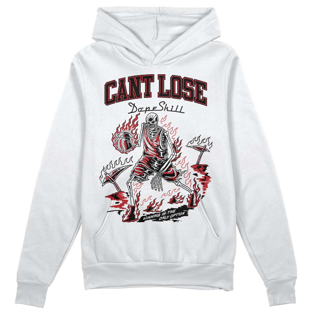 Red Taxi 12s DopeSkill Hoodie Sweatshirt Cant Lose Graphic