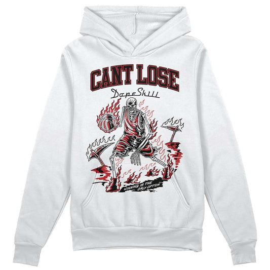 Red Taxi 12s DopeSkill Hoodie Sweatshirt Cant Lose Graphic