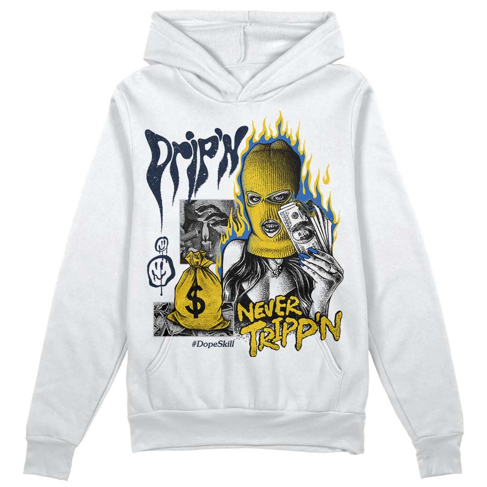 Michigan Dunks DopeSkill Hoodie Sweatshirt Drip'n Never Tripp'n Graphic