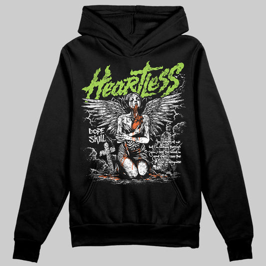Neon Green Collection DopeSkill Hoodie Sweatshirt Heartless Graphic