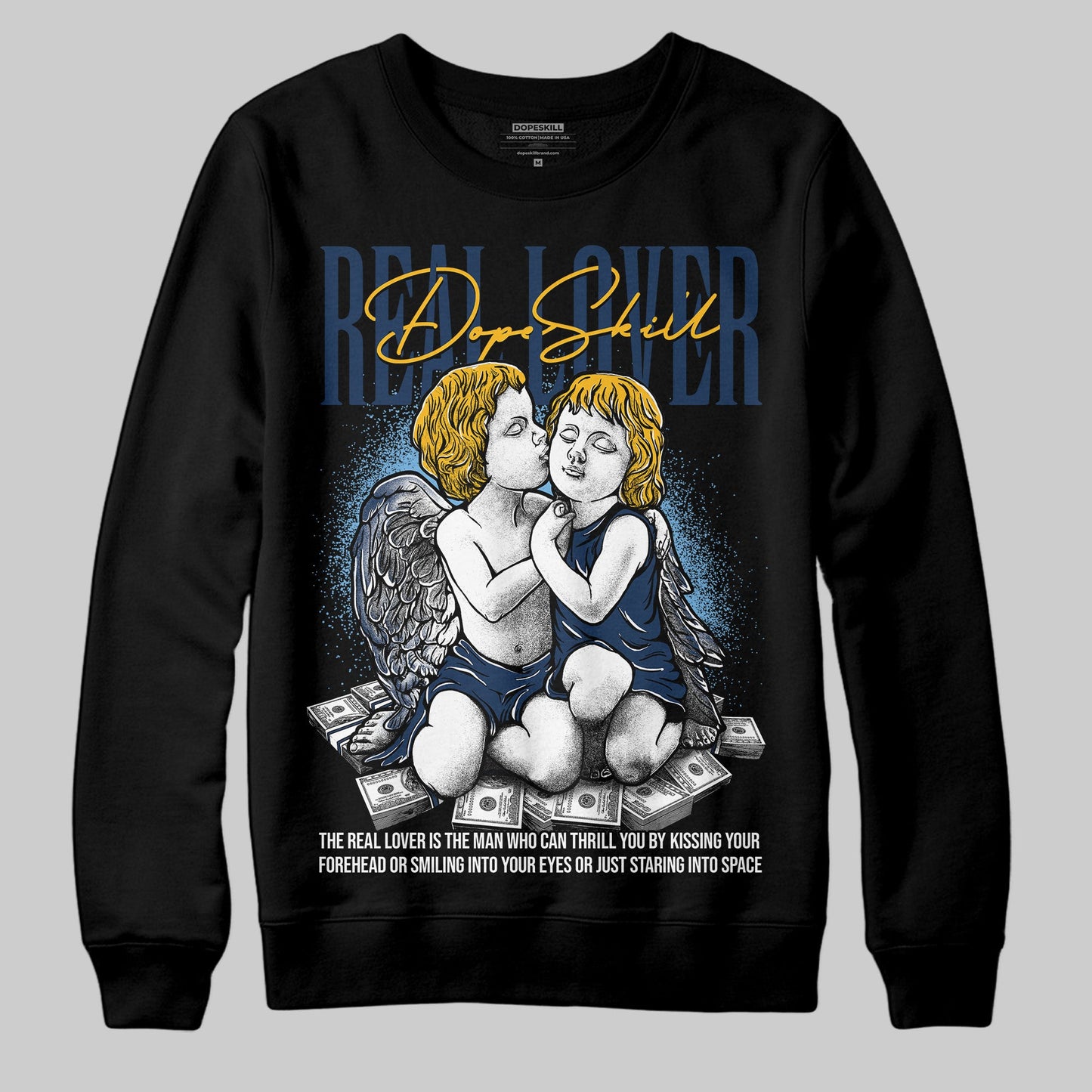 Retro Dunk From Above 4s DopeSkill Sweatshirt Real Lover Graphic
