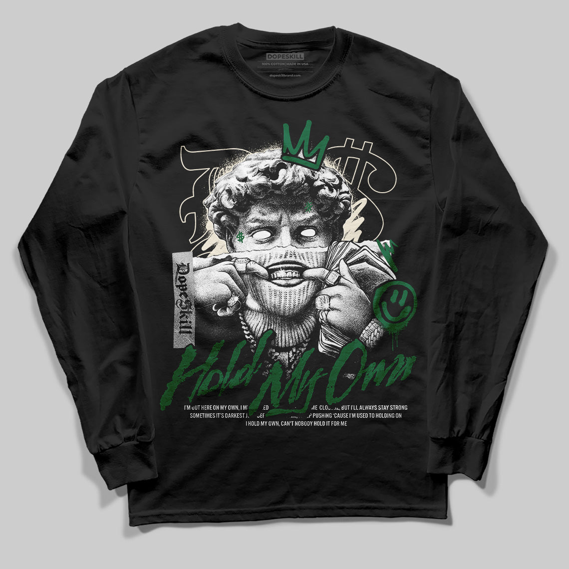 Pine Green 13s DopeSkill Long Sleeve T-Shirt In My Way Graphic