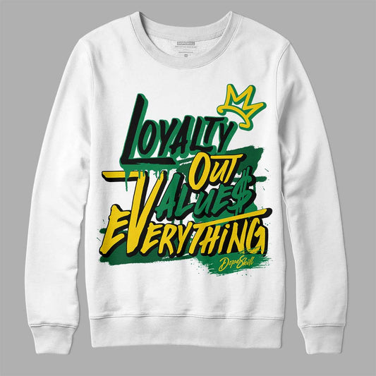 Green Collection DopeSkill Sweatshirt LOVE Graphic