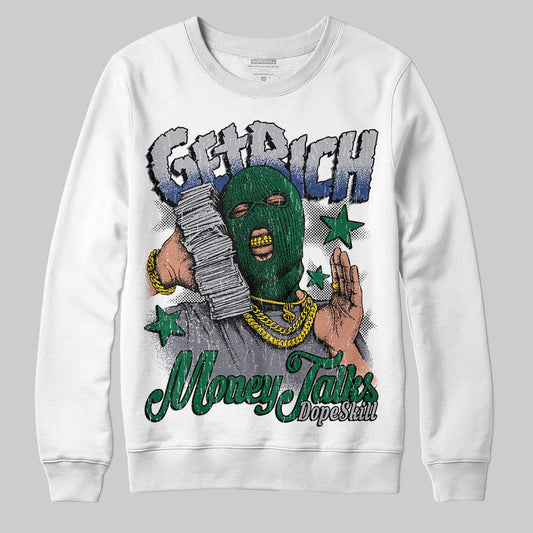 GT-2160 Shamrock Green DopeSkill Sweatshirt Get Rich Graphic