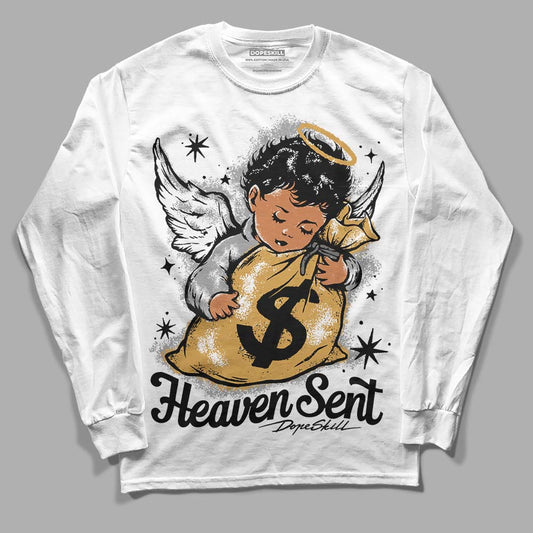 Gratitude 11s DopeSkill Long Sleeve T-Shirt Heaven Sent Graphic