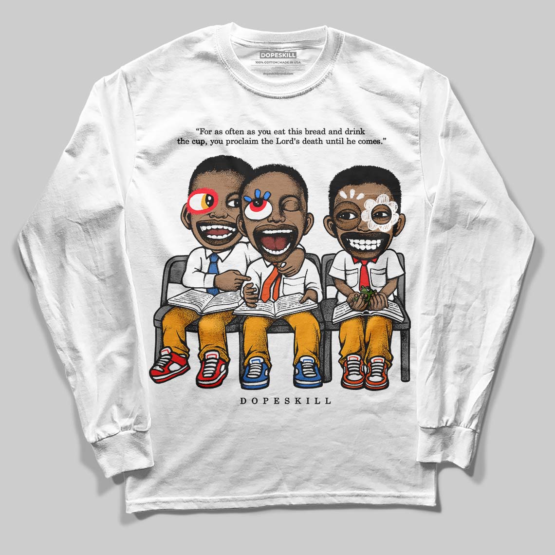 Black Taxi 12s DopeSkill Long Sleeve T-Shirt First Sunday Graphic