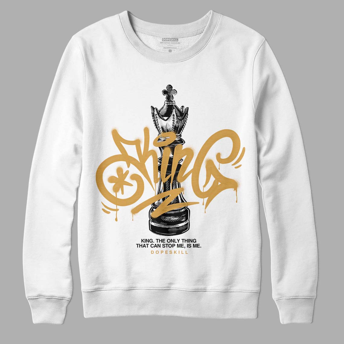 Gratitude 11s DopeSkill Sweatshirt King Chess Graphic